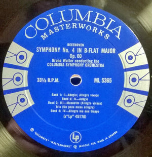 Bruno Walter, Ludwig van Beethoven - Symphony No. 5 · Symphony No. 4 - 1959