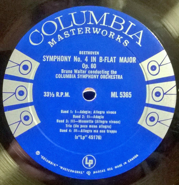 Bruno Walter, Ludwig van Beethoven - Symphony No. 5 · Symphony No. 4 - 1959