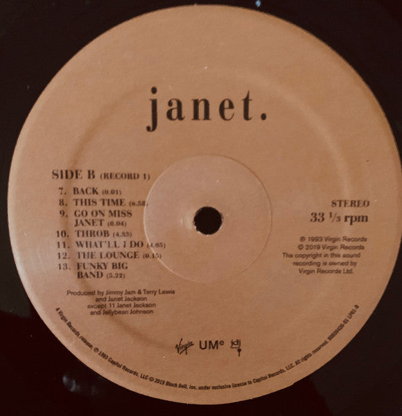 Janet Jackson - Janet. - 2019