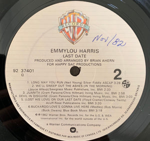 Emmylou Harris - Last Date - 1982