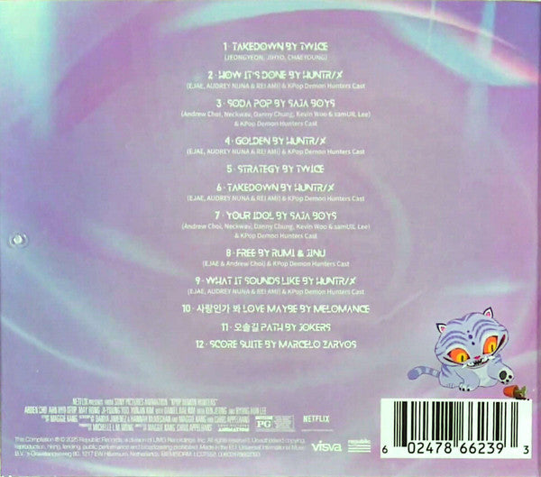Various - KPop Demon Hunters (Soundtrack From The Netflix Film) (CD) - 2025