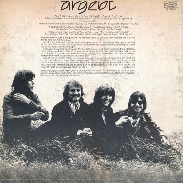 Argent - Argent - 1969