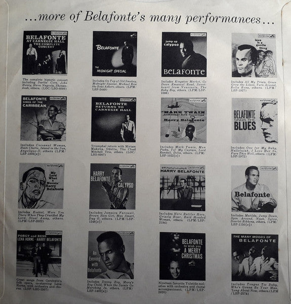 Belafonte/Makeba - An Evening With Belafonte/Makeba Vinyl Record