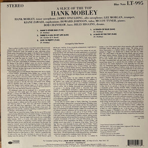 Hank Mobley - A Slice Of The Top