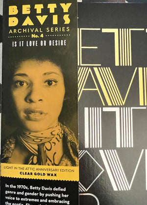 Betty Davis - Is It Love Or Desire - 2023