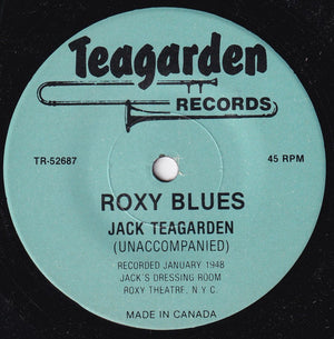Jack Teagarden - Lover / Roxy Blues -