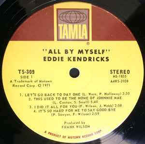 Eddie Kendricks - All By Myself