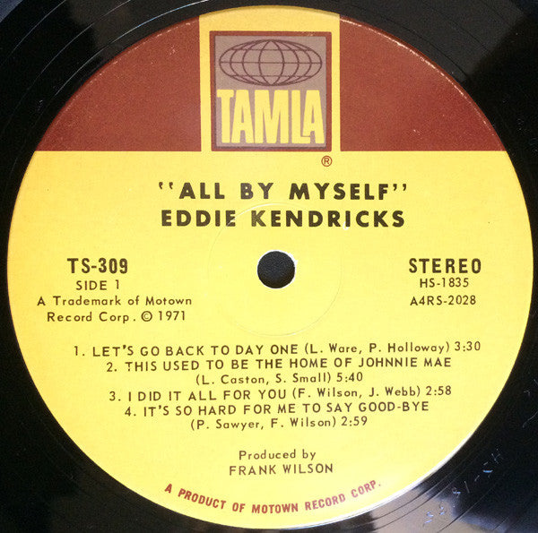 Eddie Kendricks - All By Myself