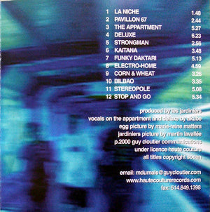 Les Jardiniers - Cafeteria (CD) - 2000