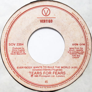 Tears For Fears - Everybody Wants To Rule The World - 1985