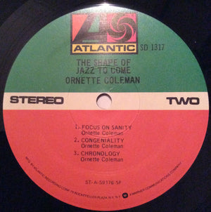 Ornette Coleman - The Shape Of Jazz To Come -