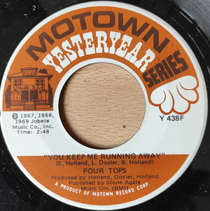 Four Tops - Walk Away Renee / You Keep Me Running Away - 1973