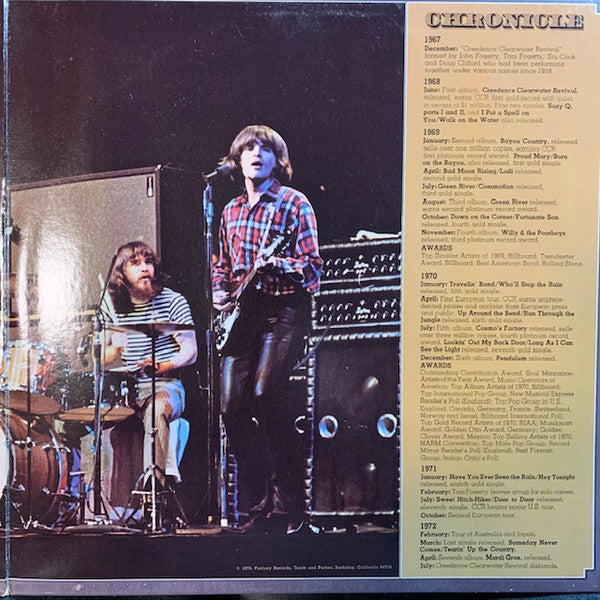 Creedence Clearwater Revival Featuring John Fogerty - Chronicle - The 20 Greatest Hits - 1976