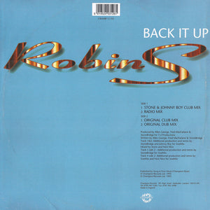 Robin S. - Back It Up - 1994
