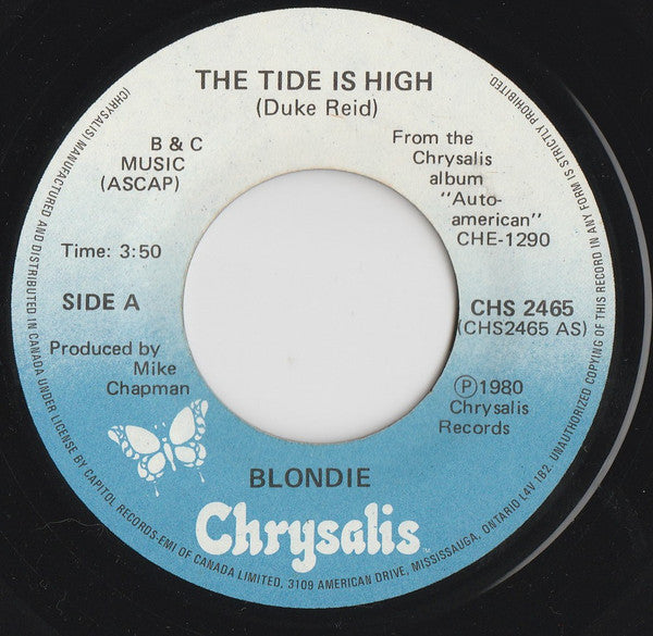 Blondie - The Tide Is High