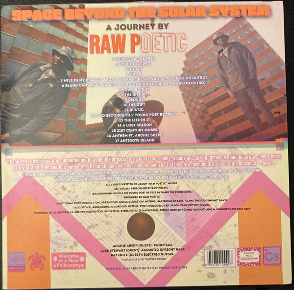 Raw Poetic - Space Beyond The Solar System Vinyl Record