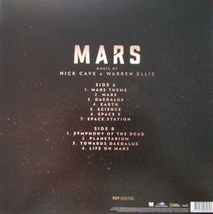 Nick Cave & Warren Ellis - Mars (National Geographic Original Series Soundtrack) Vinyl Record