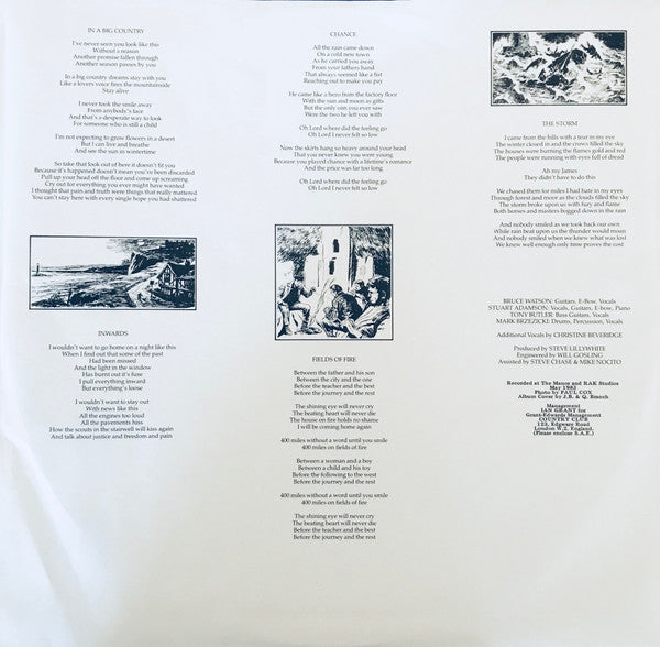 Big Country - The Crossing - 1983