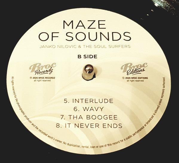 Janko Nilovic & Soul Surfers (2), The - Maze Of Sounds - 2020