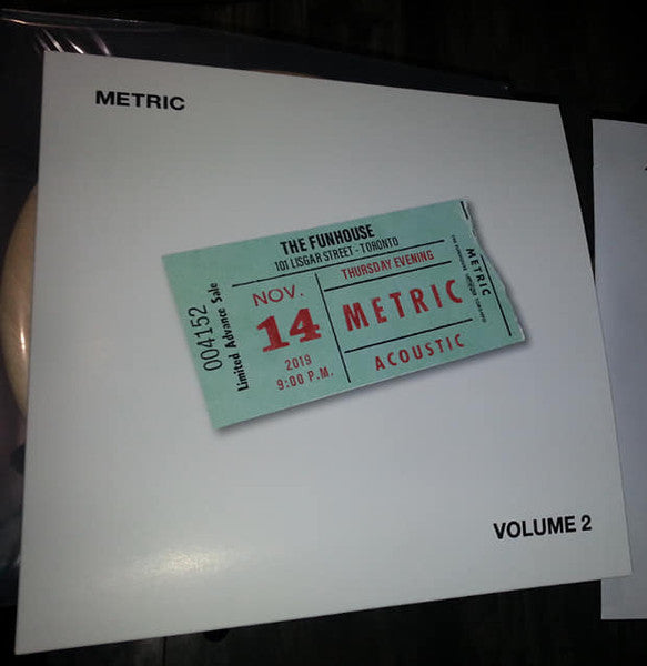 Metric - Live At The Funhouse: Volume 2 - 2020