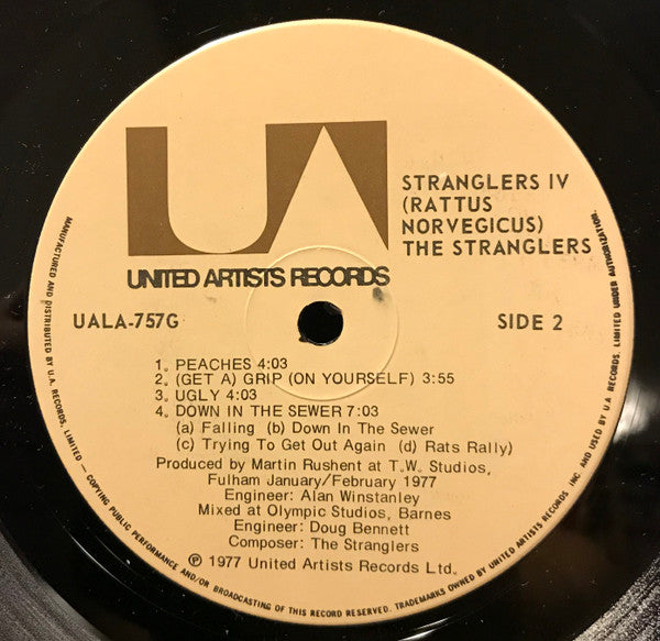 Stranglers, The - Stranglers IV (Rattus Norvegicus) - 1977