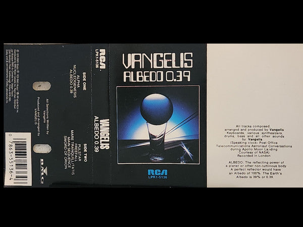 Vangelis - Albedo 0.39 - 1976