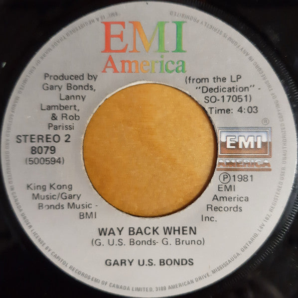 Gary U.S. Bonds - This Little Girl