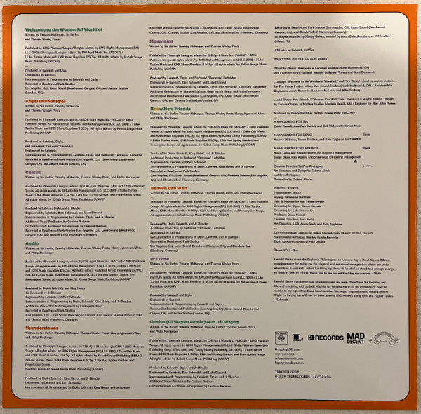 Labrinth, Sia & Diplo Present LSD - LSD - 2024