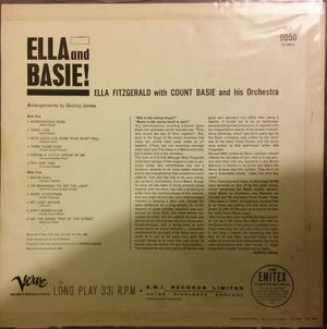 Ella Fitzgerald,Count Basie And His Orchestra - With  Ella And Basie! Vinyl Record