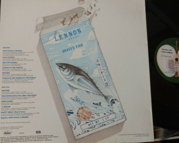 John Lennon / Plastic Ono Band, The - Shaved Fish - 1975