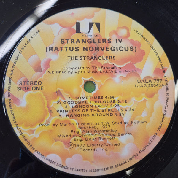 Stranglers, The - Stranglers IV (Rattus Norvegicus) -