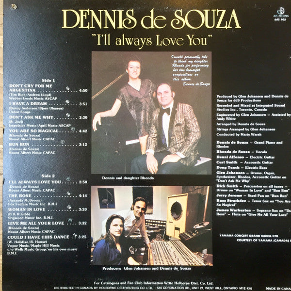 Dennis De Souza - I'll Always Love You
