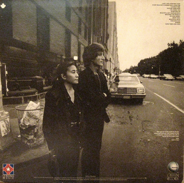 John Lennon & Yoko Ono - Double Fantasy - 1980