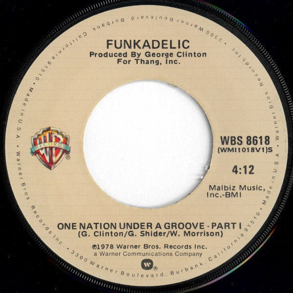 Funkadelic - One Nation Under A Groove Vinyl Record