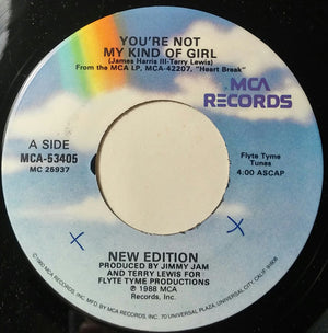 New Edition - You're Not My Kind Of Girl - 1988