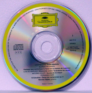 Narciso Yepes - Guitarra Española (CD) - 1992