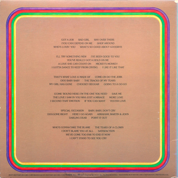 Miracles, The - Anthology -
