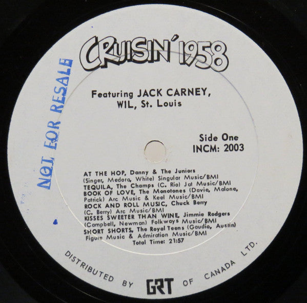 Various - Cruisin' 1958  - 1970