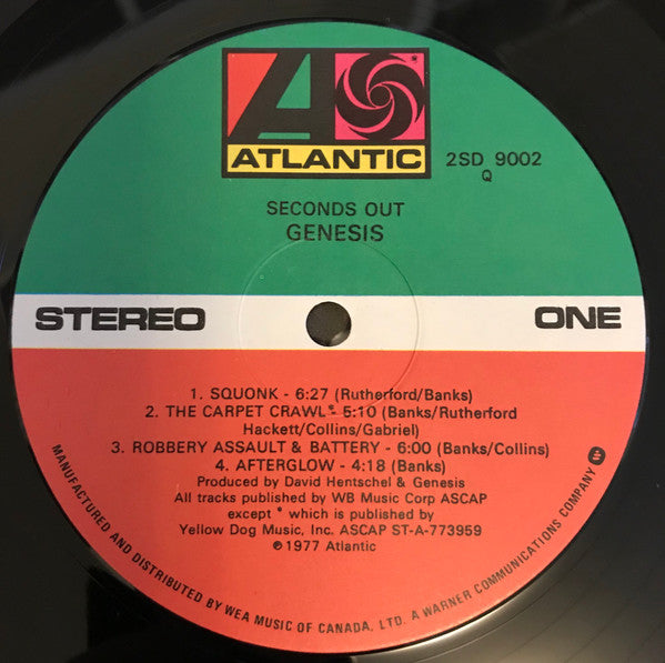 Genesis - Seconds Out