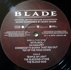 Mark Isham - Blade (Original Motion Picture Soundtrack) Vinyl Record