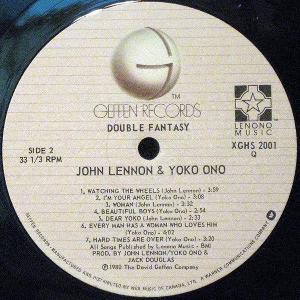 John Lennon & Yoko Ono - Double Fantasy - 1980