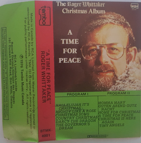 Roger Whittaker - A Time For Peace (The Roger Whittaker Christmas Album)