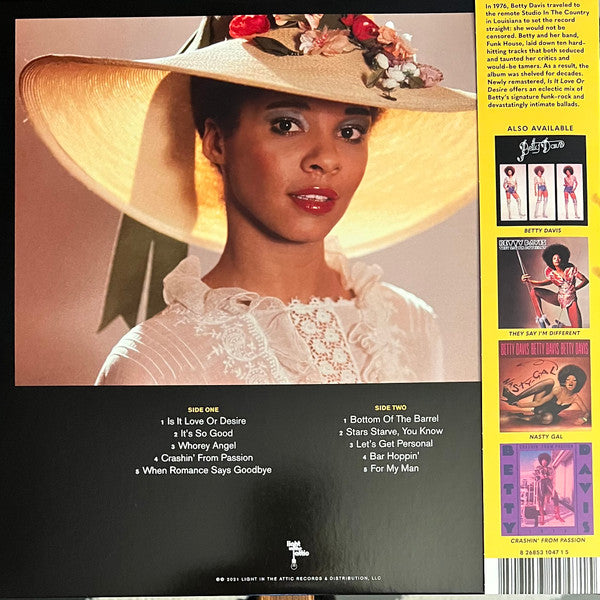 Betty Davis - Is It Love Or Desire - 2023