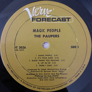 Paupers, The - Magic People - 1967