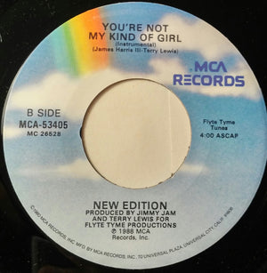 New Edition - You're Not My Kind Of Girl - 1988