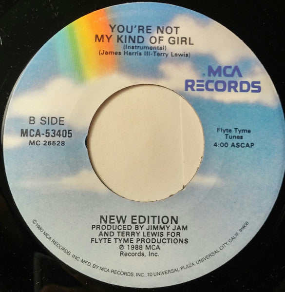 New Edition - You're Not My Kind Of Girl - 1988
