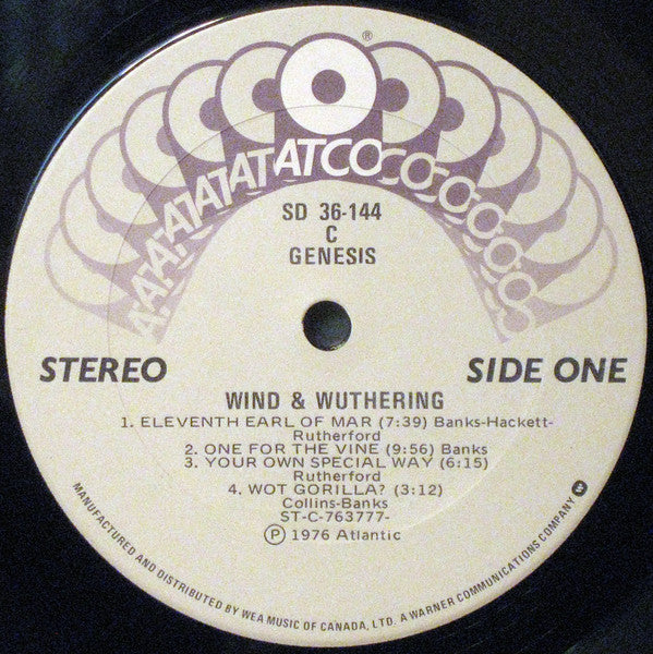 Genesis - Wind & Wuthering -