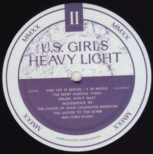 U.S. Girls - Heavy Light - 2020