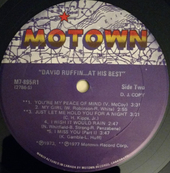 David Ruffin - At His Best