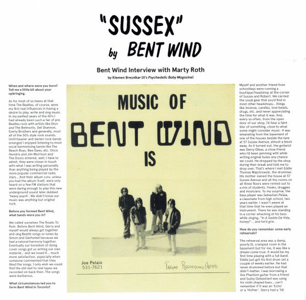Bent Wind - Sussex